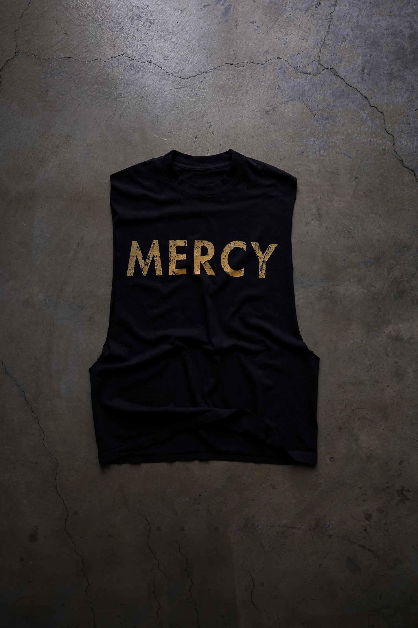 Mercy PT Cutoff Shirt (Black)