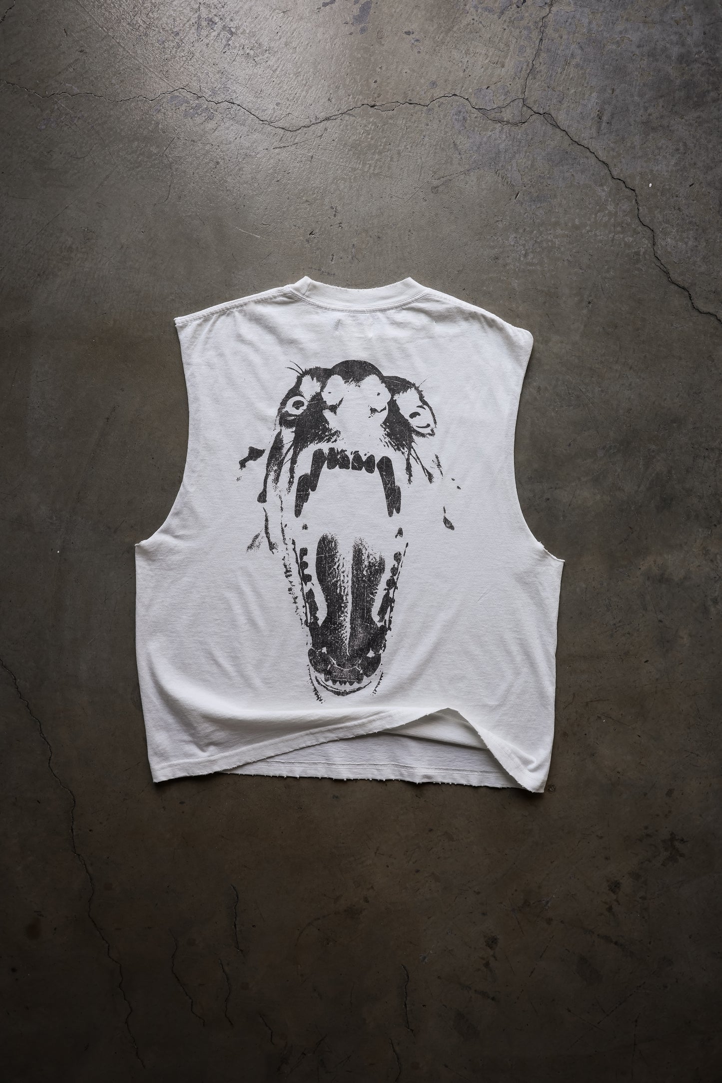Have Mercy K-9 Cutoff T-Shirt (White)