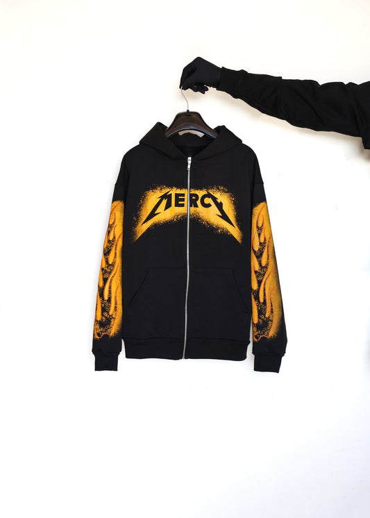 Mercy Lost In Flames Zip-Up Hoodie