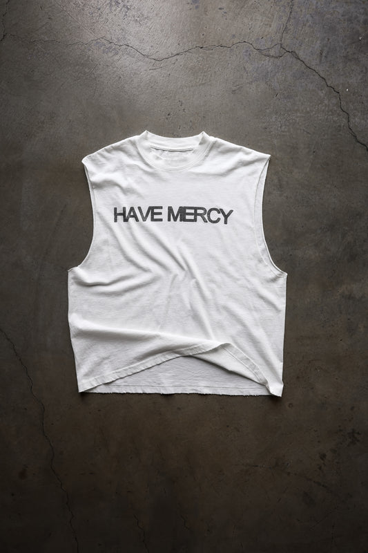 Have Mercy K-9 Cutoff T-Shirt (White)